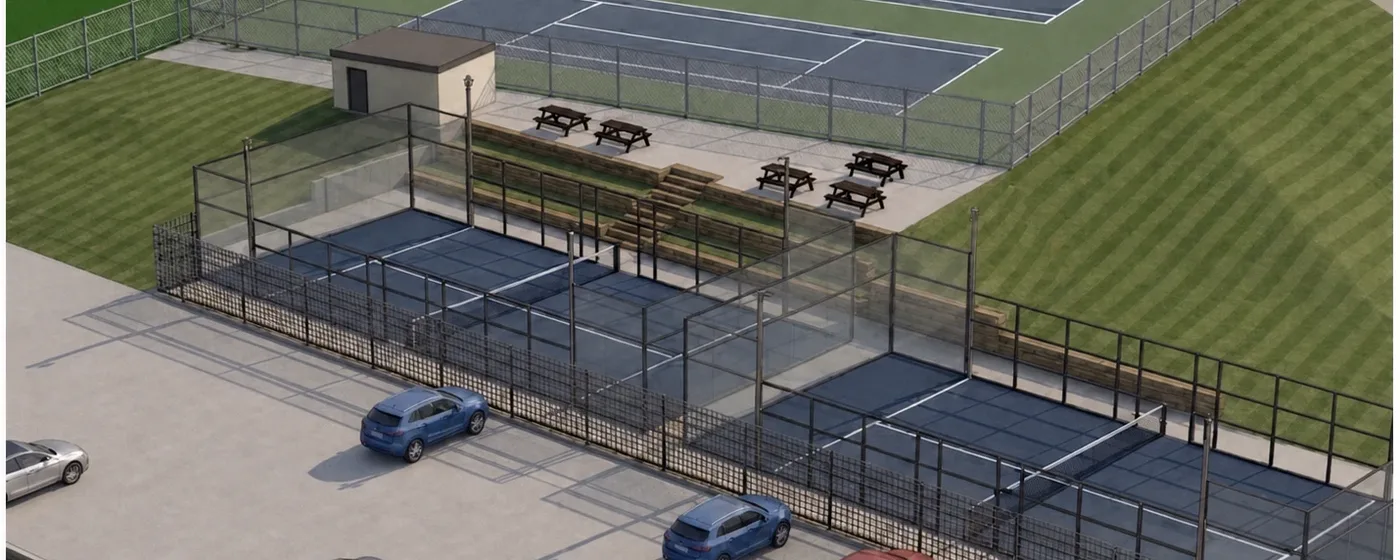 Napton Padel Club courts